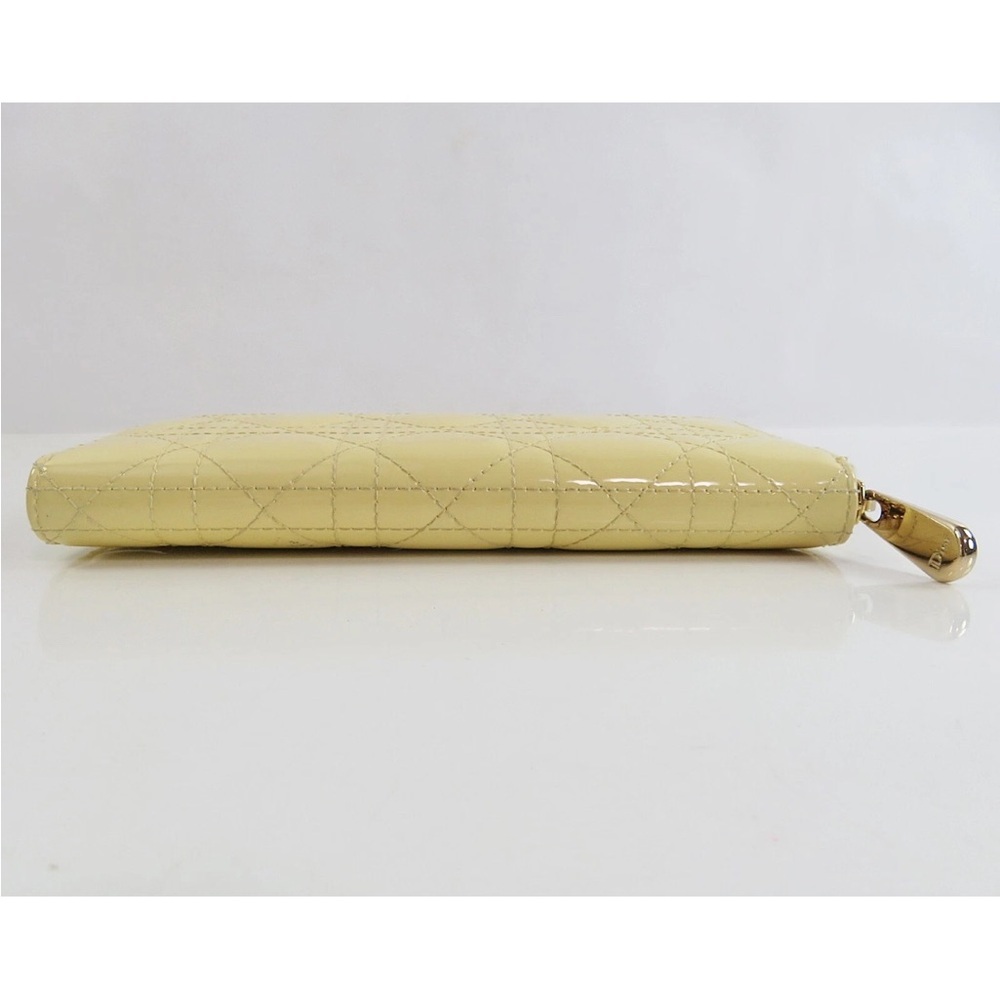 Dior Beige Quilted Women's Wallet - Picture 6 of 15